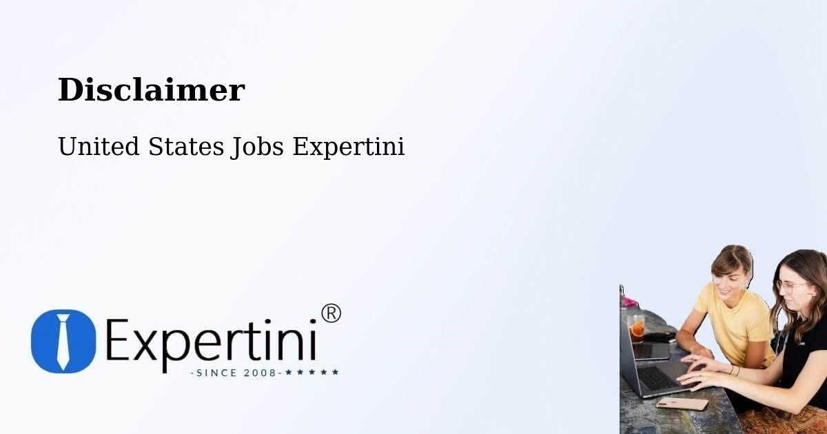 Disclaimer – Peru - United States Jobs Expertini